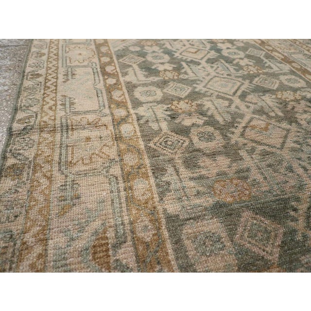 Rustic Galerie Shabab Collection Mid-20th Century Persian Malayer Rug For Sale - Image 3 of 8