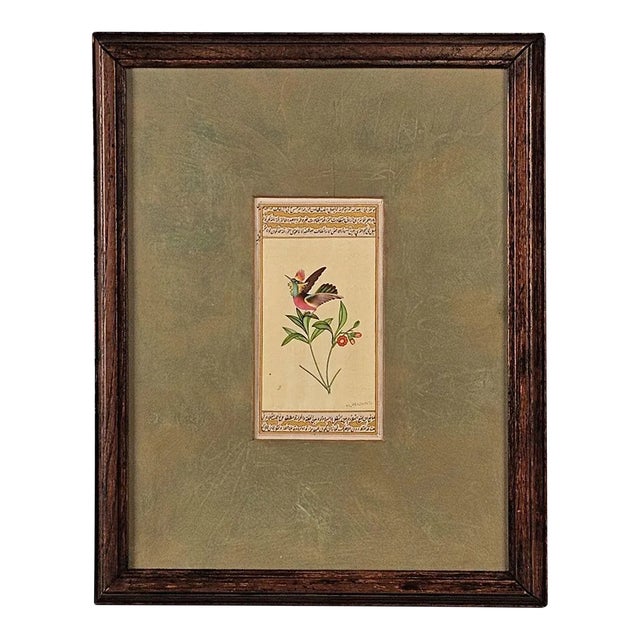 Miniature of Hummingbird, India Circa 1870 For Sale