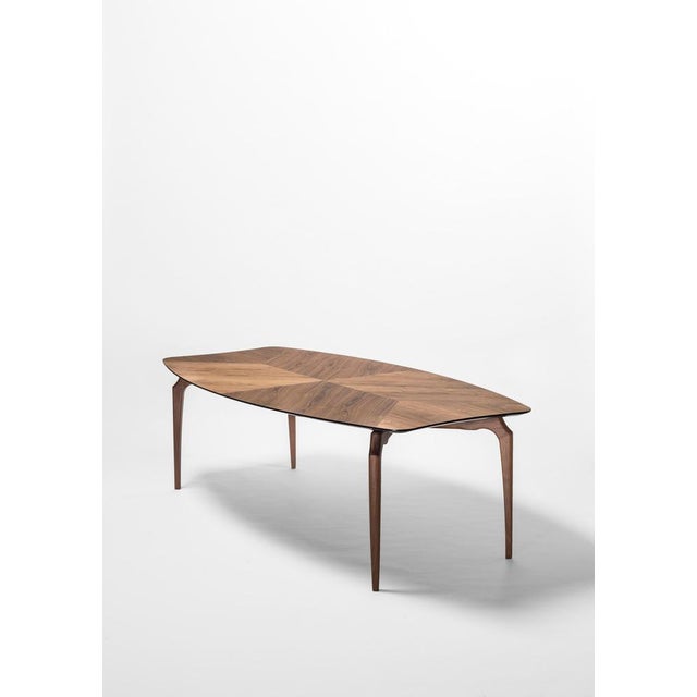Wood Table in Black Stained Wood by Oscar Tusquets for BD Barcelona For Sale - Image 7 of 11