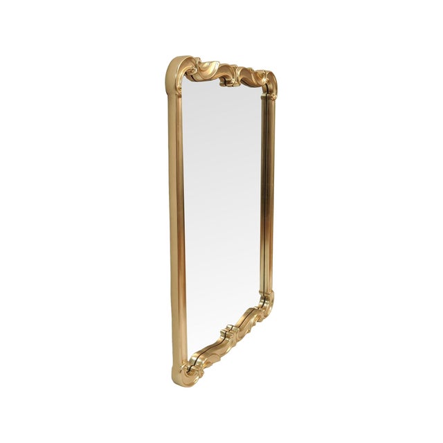 Asbille Gold Wall Mirror For Sale - Image 10 of 11