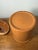 Vintage Portuguese Terracotta Pottery Jar W/ Lid | Rustic Portugal Clay Canister For Sale - Image 9 of 14