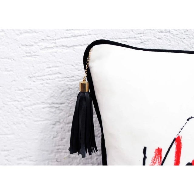 Black Choupette Cushion by Karl Lagerfeld, 2015 For Sale - Image 8 of 11