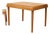 Vintage Solid Birch Dining Table For Sale