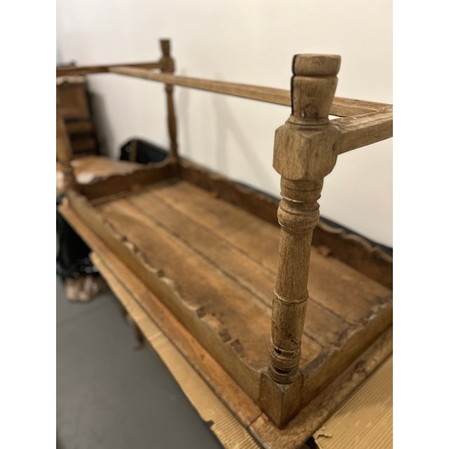 Late 19th French Oak Draper’s Table For Sale - Image 12 of 12