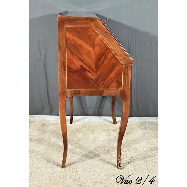 Louis XV Plum and Walnut Sloping Desk, 18th Century For Sale - Image 18 of 18