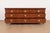 1960s Baker Furniture French Empire Cherry Wood Triple Dresser or Credenza, Newly Refinished For Sale - Image 5 of 11