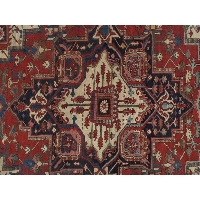 Heriz carpets are the staple of the furnishing market and remain the most popular of all NW Persian carpets. They were...