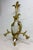 Large Antique Ornate Louis XV Dore Bronze French Ceiling Chandelier Fixture For Sale - Image 10 of 15