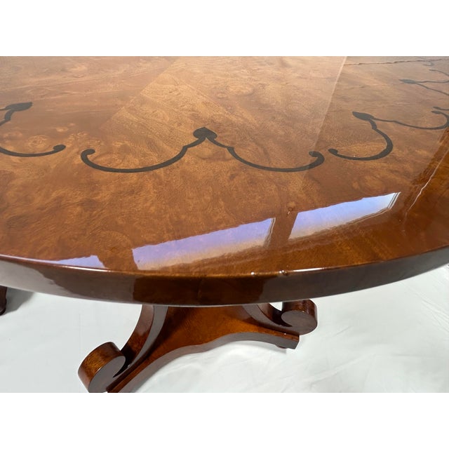 Late 20th Century Italian Rho Mobili d'Epoca Biedermeier Style Side Table - A Pair For Sale - Image 10 of 12
