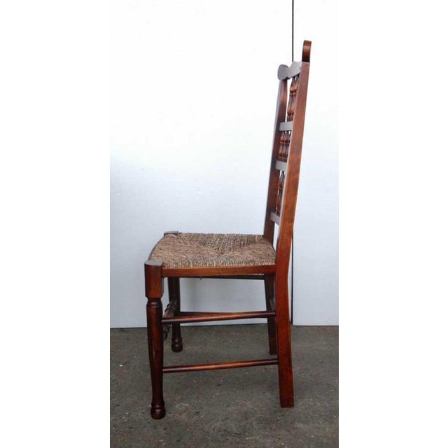 2000 - 2009 English Spindleback Dining Chairs, Set of 8 For Sale - Image 5 of 15