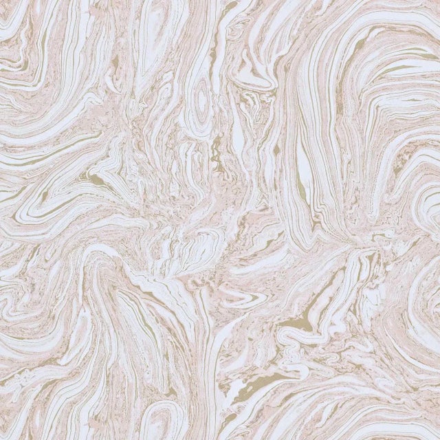 Harlequin Makrana Wallpaper in Rose Quartz - a Sample For Sale