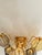Contemporary and luxury wall sconces with amber and fumè “POLIEDRI” Murano glass in Venini style. Glass elements are blown...