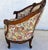 French Antique French Regency Rams Heads Walnut Club Lounge Chair For Sale - Image 3 of 18
