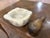 Substantial in weight and beautifully timeworn, this antique mortar and pestle set was crafted in France circa 1880. Hand-...