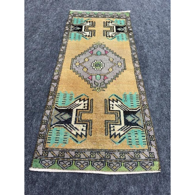 Turkish Yastik Rug 1'6" x 3'8" #24275 Explore a curated collection of hallway runners, wool rugs, and handmade...
