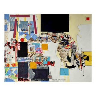 Sam Middleton, Untitled 89, Collage on Paper For Sale
