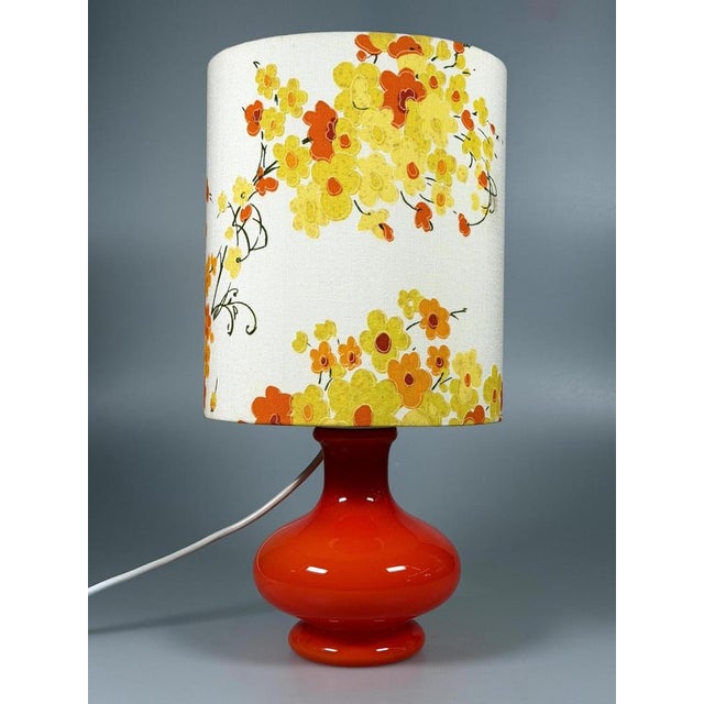 1960s/70s Table Lamp, Glass, Mid-Century Space Age Design Item: Table Lamp Manufacturer: Unknown Condition: Good Age:...