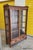 Antique Carved Quartered Oak Paine's Furniture Sliding Glass Door Bookcase C1890-1910 For Sale - Image 11 of 18
