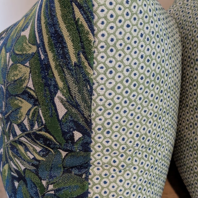 Scalamandre Playa Jardin Outdoor Pillows - Set of 2 For Sale In Greensboro - Image 6 of 7