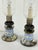 Wedgwood Pair of Vintage Sister Jasperware Candlestick Lamps, Attributed to Wedgwood For Sale - Image 4 of 12