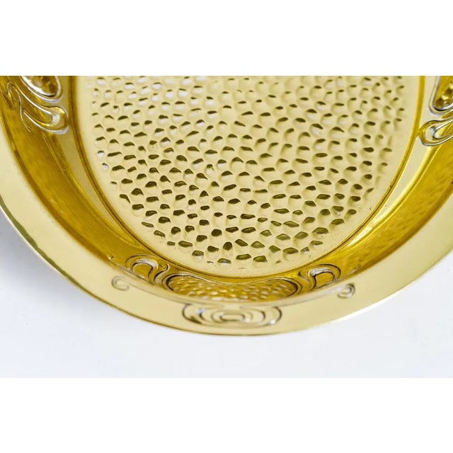 Hammered Jugendstil Fruit Bowl, 1910 For Sale - Image 6 of 7