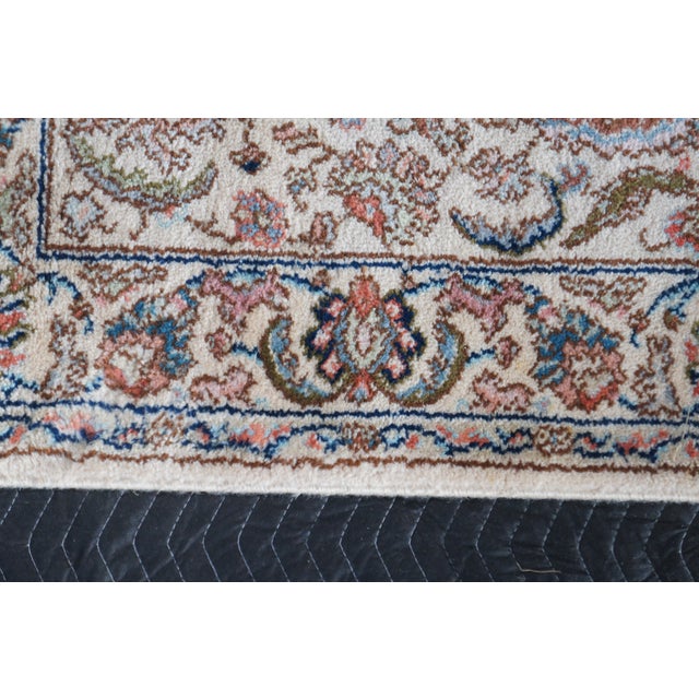Karastan 100% Wool Oriental Palmette Animal 738 Area Rug Runner Mat 2.5' X 9' For Sale - Image 6 of 13
