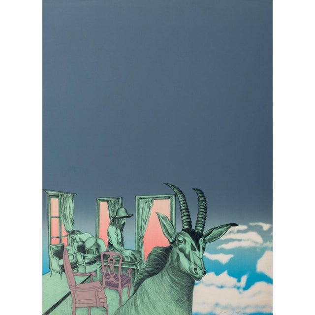 Late 20th Century Masuo Ikeda "Location and Scene" Lithographs, 11 For Sale - Image 5 of 12