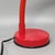 Metal Italian Red Table Lamp by Veneta Lumi, 1970s For Sale - Image 7 of 8