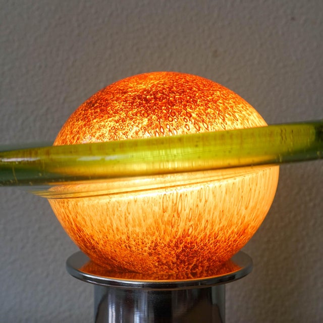 Space Age Saturn Table Lamp, 1970s For Sale - Image 14 of 18
