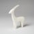 Minimalist Matte White Animal Sculpture Set – 5-Piece Modern Safari Collection (Elephant, Giraffe, Rhino, Horse, Antelope) For Sale In Chicago - Image 6 of 11