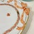 Chinese 1980s Herend Hungary Chinese Bouquet Apponyi Rust ribbon tray // handpainted luxury china // made in Hungary // fine china // tea set For Sale - Image 3 of 10