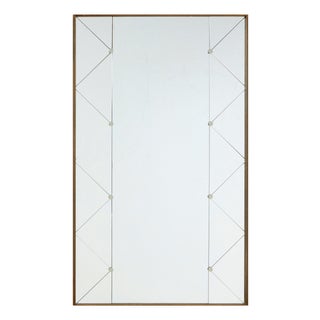 Mid-Century Swedish Harlequin Wall Mirror, 1960 For Sale