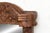 Wood Royal Elephant High-Relief Carved Mirror For Sale - Image 7 of 9