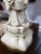 Ceramic 1900s Porcelain Statue Lamps - A Pair For Sale - Image 7 of 11
