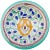 Ceramic Mid 20th Century Colorful Moroccan Ceramic Plate For Sale - Image 7 of 7