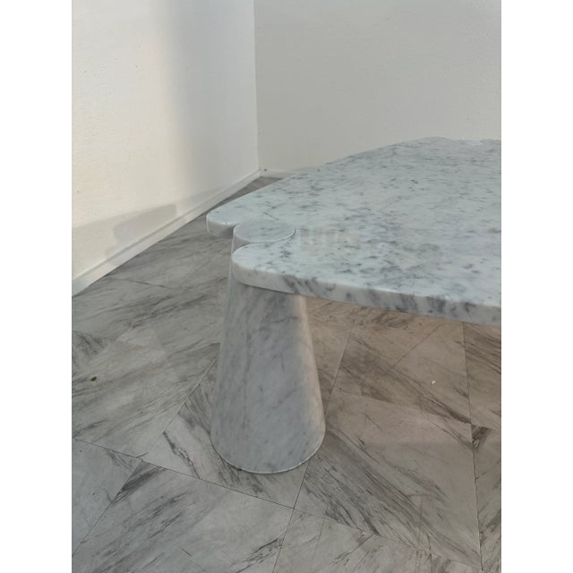 Stone Oversize Angelo Mangiarotti Eros Series Italian Coffee Table 1971 For Sale - Image 7 of 9