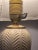 White Swedish Modern Table Lamp with Ceramic Base attributed to Anna-Lisa Thomson fir Upsala Ekeby, 1950s For Sale - Image 8 of 14