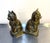 1960s-70s Heavy Brass Kitten Bookends For Sale - Image 4 of 6