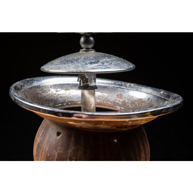 Wood Vintage "Belmet Rollodor" Self-Righting Floor Ashtray For Sale - Image 7 of 18