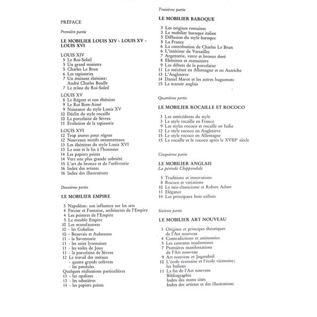 Traditional "Le Guide Des Styles Du Mobilier" 1974 For Sale - Image 3 of 12