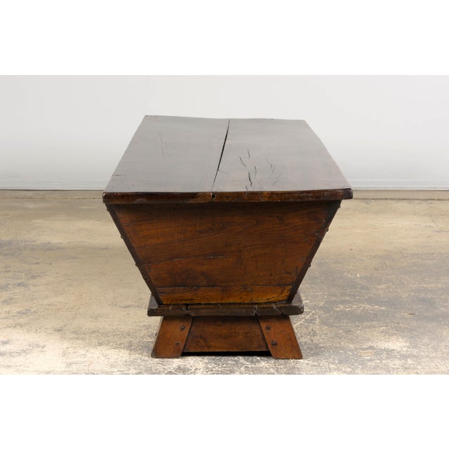 Early 19th Century French Provincial Dough Bin Coffee Table For Sale - Image 9 of 18