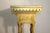 Antique 19th Century Arts & Crafts Pedestal Plant Stand Gold Leaf For Sale - Image 4 of 8