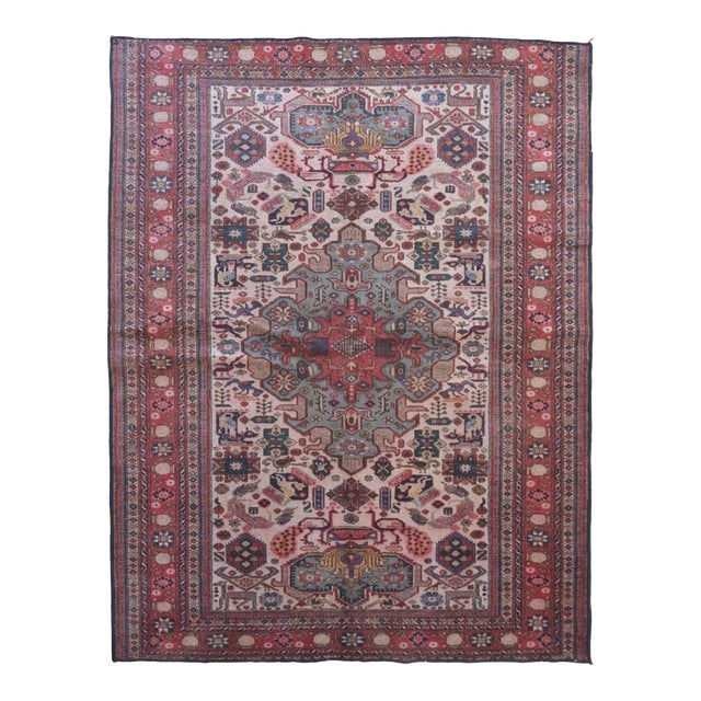 Vintage Persian Rug - 6.5 X 4.59 Ft For Sale