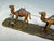 Antique 19th Century Mini Cold Painted Austrian Vienna Bronze Man 2 Camel Statue For Sale - Image 10 of 12