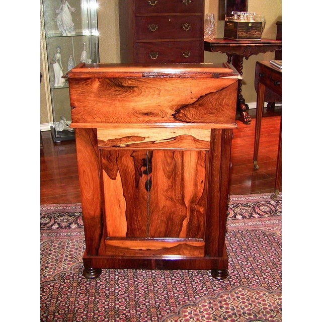 Auburn Early 19c British Davenport Desk in the Manner of Gillows For Sale - Image 8 of 13