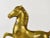 Mid 20th Century Mid 20th Century Vintage Solid Brass Horse Figurine For Sale - Image 5 of 6