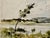 Original watercolor on paper by Henry Emil Salloch, also known as Heinz Emil Salloch, the German-born American artist and...