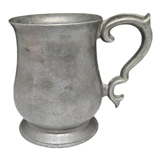 Vintage Wilton Armetale Mug Usa Pewter Tone Tavern Tankard Barware For Sale