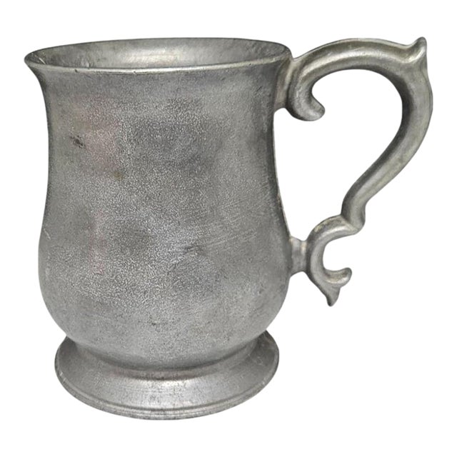 Vintage Wilton Armetale Mug Usa Pewter Tone Tavern Tankard Barware For Sale
