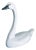 Hand Carved Swan For Sale